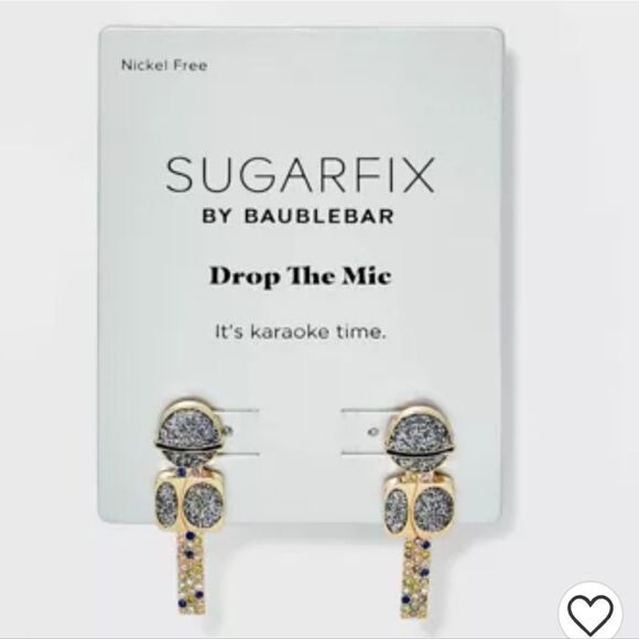 🆕 SUGARFIX by BaubleBar "Mic Earings" 🎤 - Picture 2 of 4